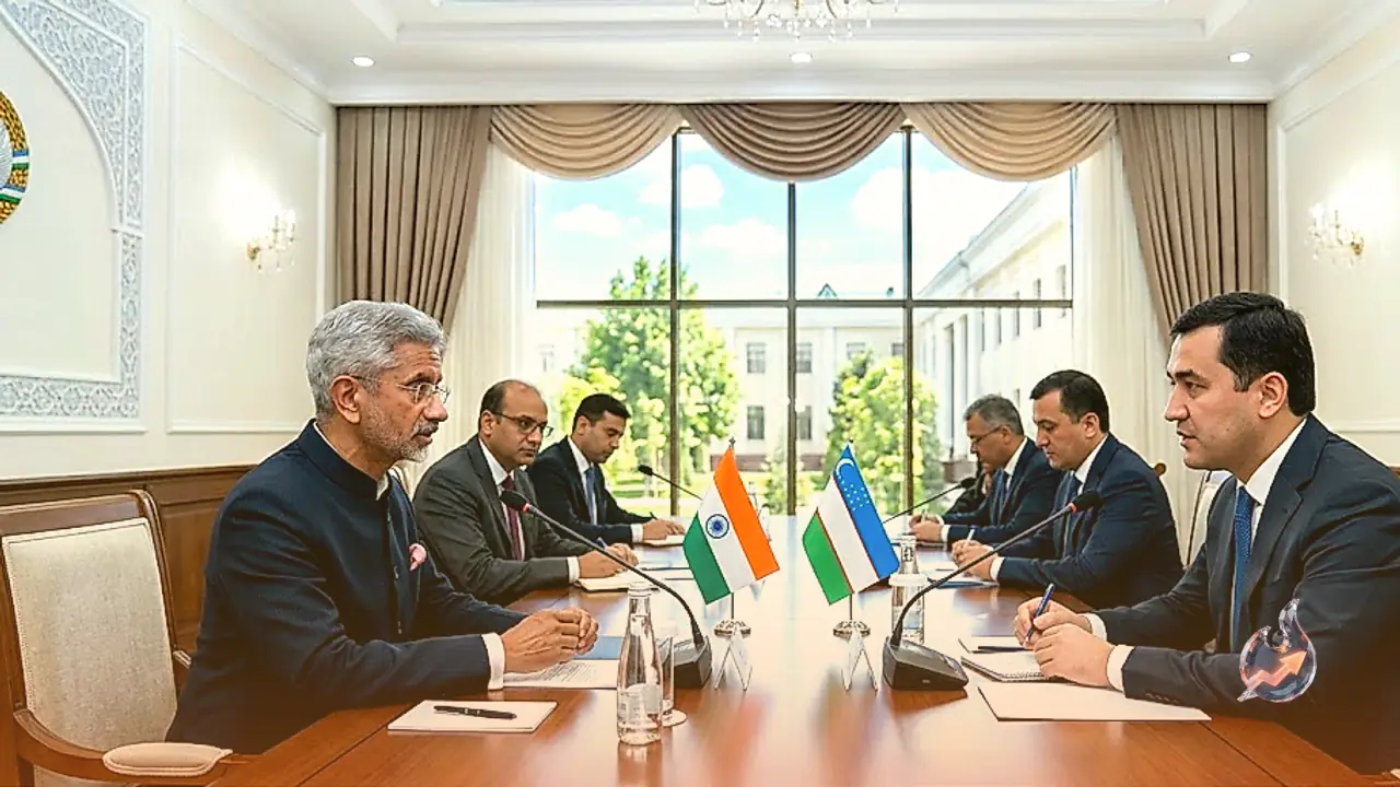 India-Uzbekistan Ties: Foreign Minister S. Jaishankar Holds High-Level Talks With Bakhtiyor Saidov