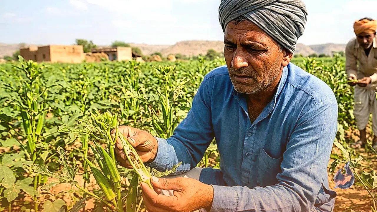 Fruit borer attack threatens okra crops in Bharatpur, agriculture department issues advisory