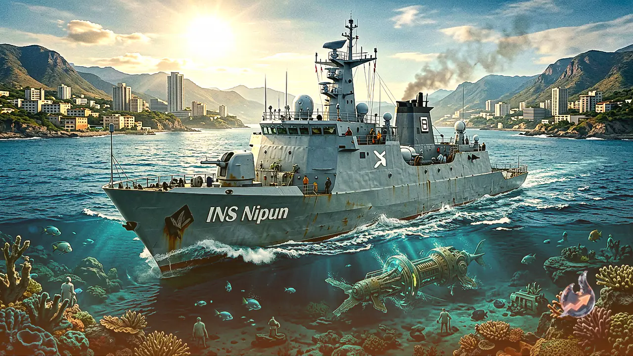 Indian Navy Boosts Deep Sea Rescue Capabilities with Commissioning of INS Nipun