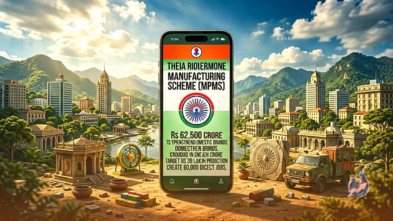 भारतीय स्मार्टफोन कंपनियों को मिलेगी नई ताकत, 62,500 करोड़ रुपये की MPMS योजना से ऐप्पल, सैमसंग और वीवो को चुनौती देने की तैयारी