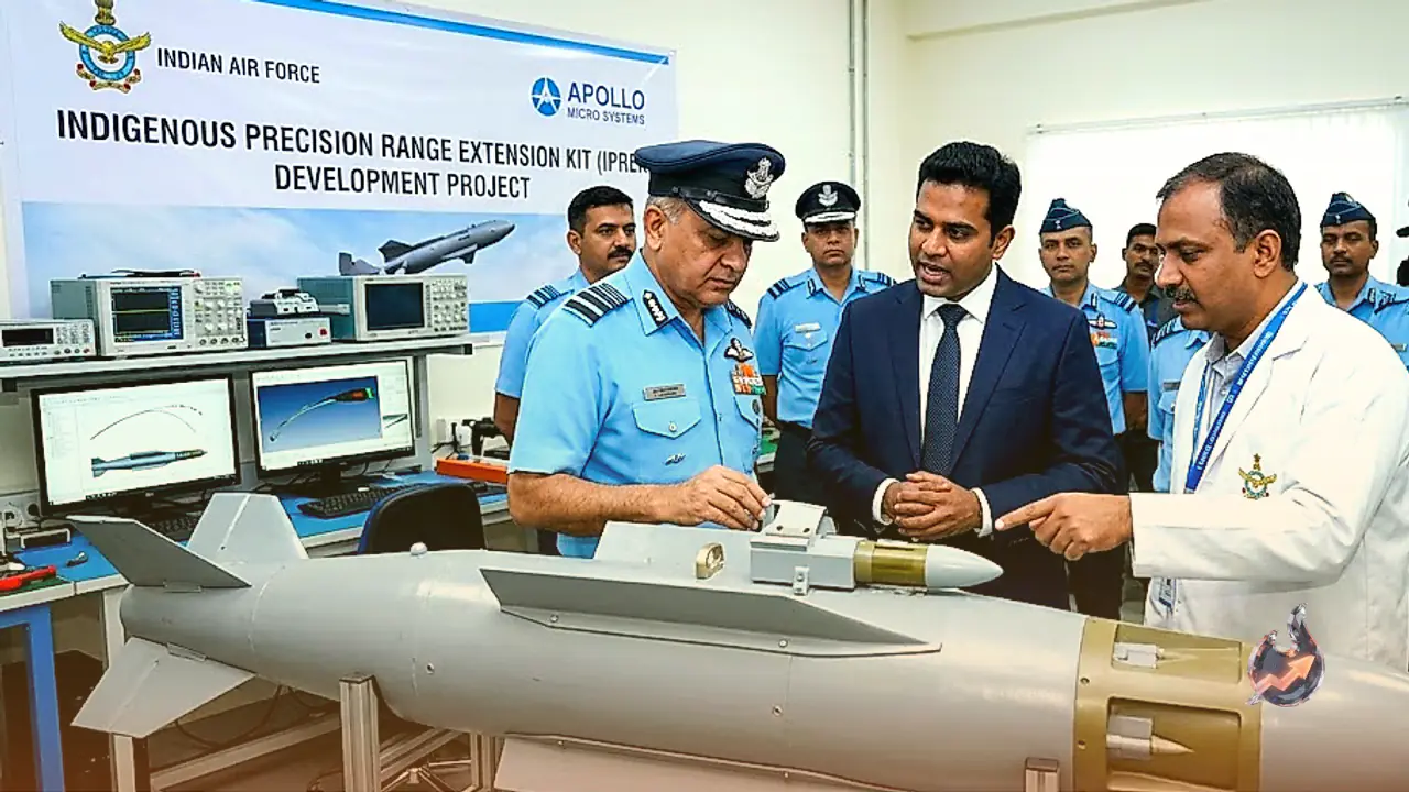 Indian Air Force Empanels Apollo Micro Systems For Indigenous Precision Munition Development Project