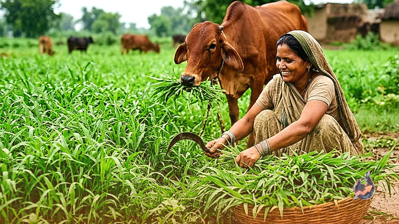 Natural Loom Fodder in Bharatpur Dang Region Proves to Be a Boon for Livestock and Boosts Milk Yield