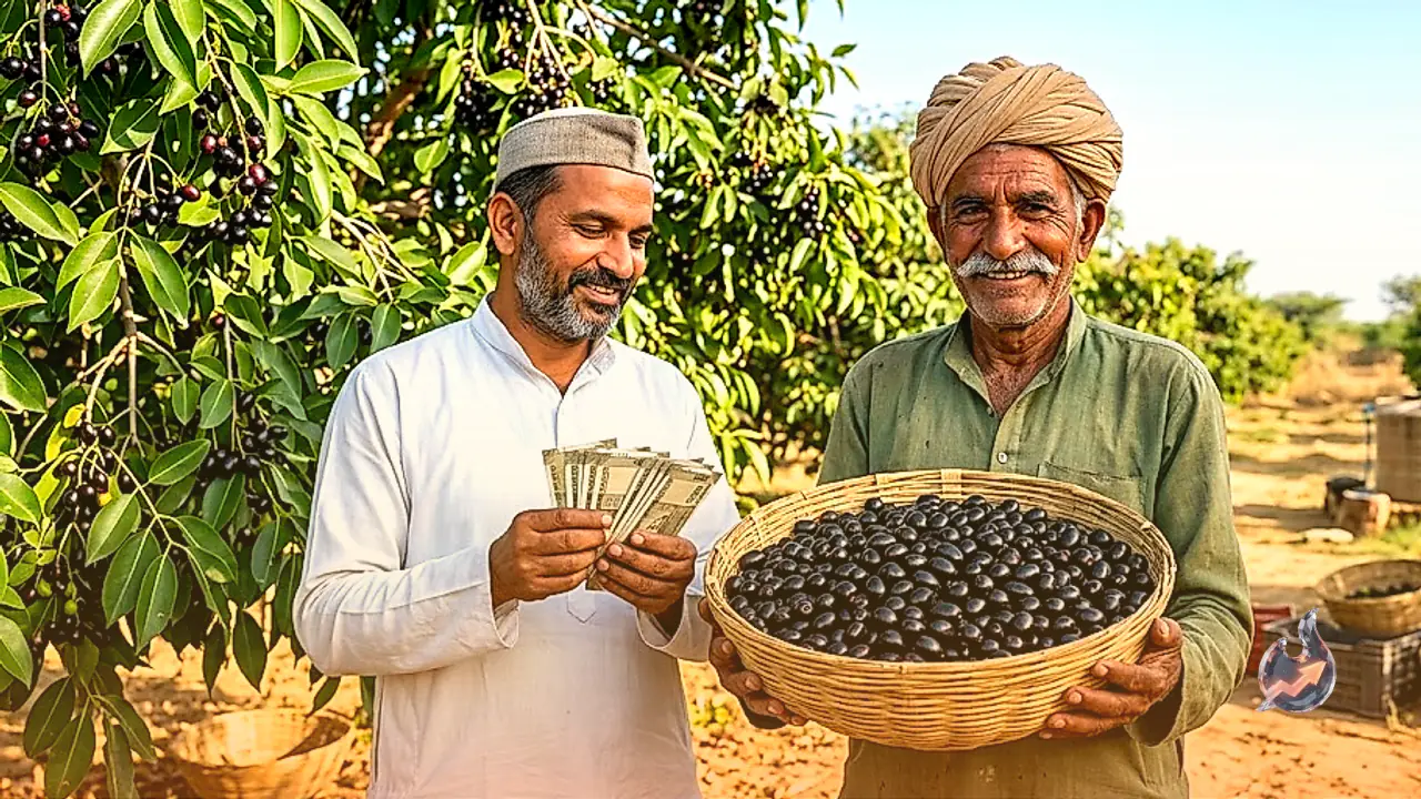 Bharatpur Farmers See Profits Soar as Jamun Cultivation Becomes a Lucrative Choice