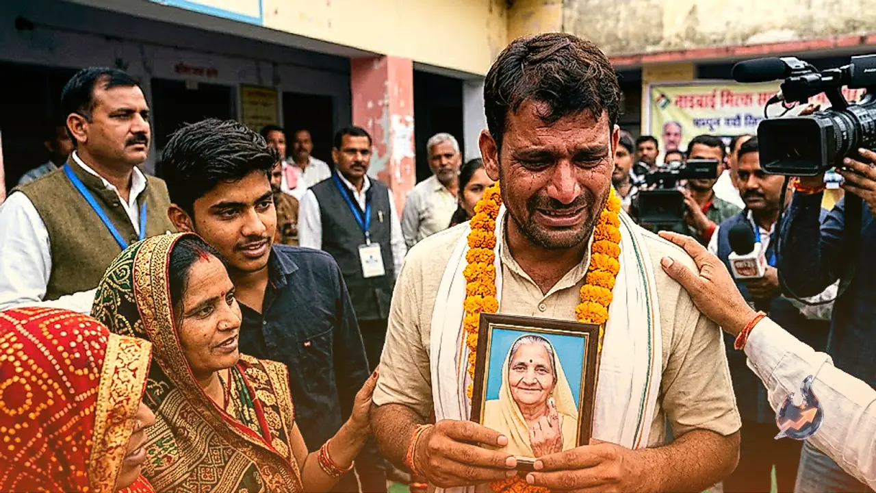 भरतपुर निकाय चुनाव में एक वोट की रोमांचक जीत, मां के आखिरी मत से जुड़ा भावुक संयोग