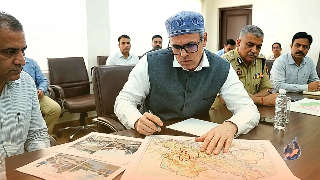 CM Omar Abdullah Cuts Short Delhi Visit as Rain Havoc Claims 12 Lives in Jammu and Kashmir
