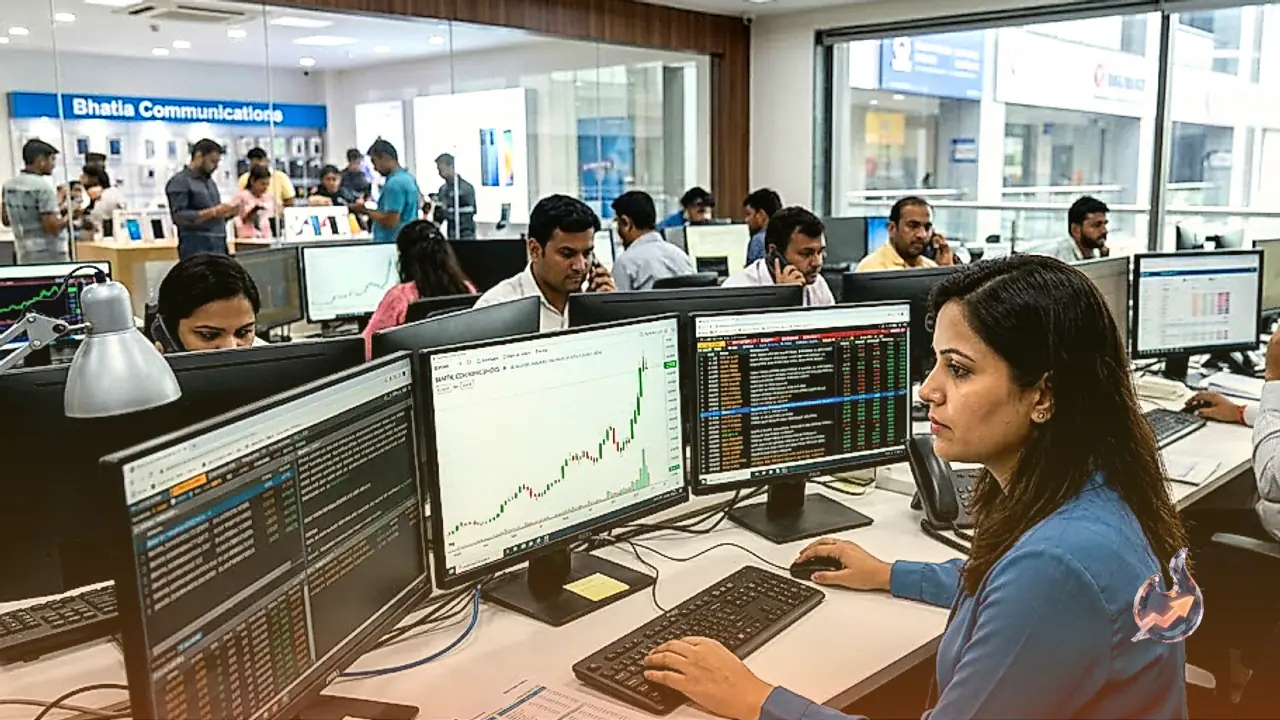 Bhatia Communications Shares Surge Over 7% in a Day, Gaining 85% in Six Months