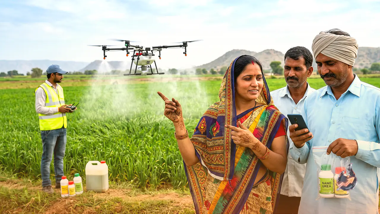 Bhilwara Farmers Get a Boost: Government to Cover Half the Cost of Nano Urea and Nano DAP Spraying, 50% Subsidy Straight to Bank Accounts