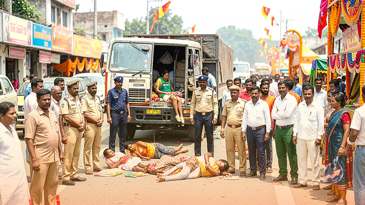 भीलवाड़ा में बड़ा सड़क हादसा, दशहरा मेले की ड्यूटी खत्म कर लौट रहे कांस्टेबल की ट्रक की टक्कर से मौत