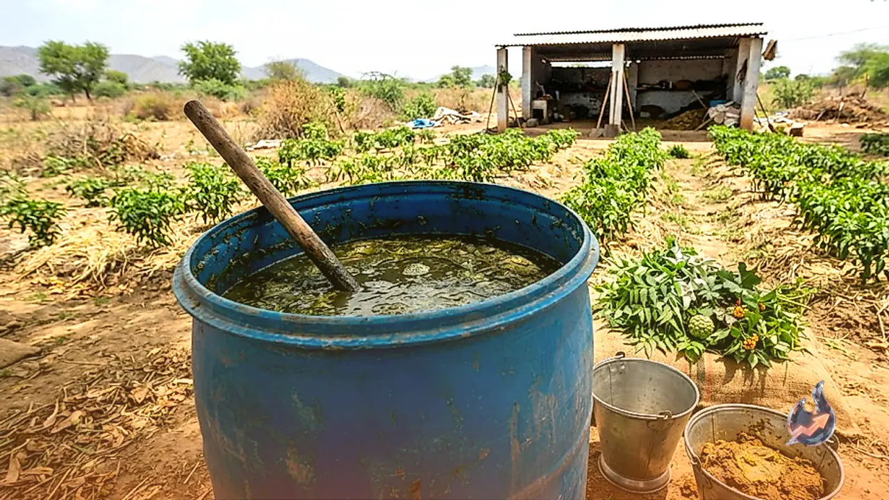 Bhilwara Farmers Embrace Desi Decided Concoction From Ten Leaves To Slash Crop Costs