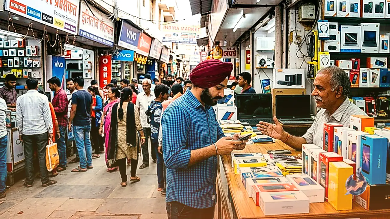 Bhilwara Indira Market Emerges As Major Electronics Hub, Attracting Buyers From Across The District