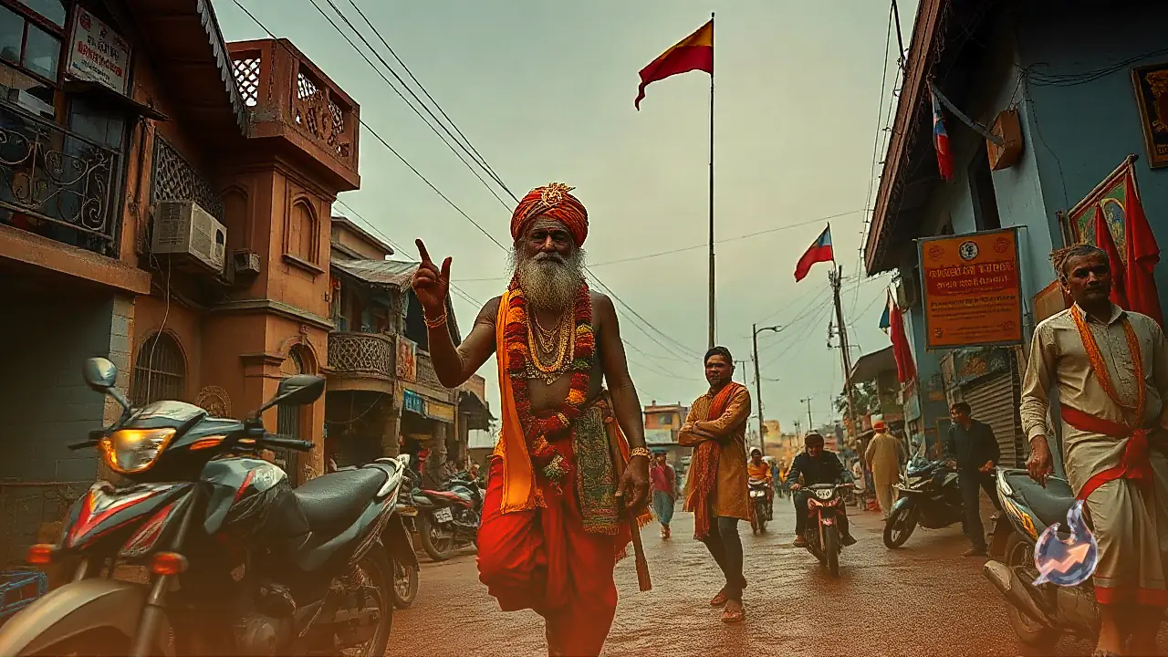 भीलवाड़ा के कोटड़ी श्याम मंदिर में जलझूलनी एकादशी पर कृषक वेश में निकले चारभुजा नाथ