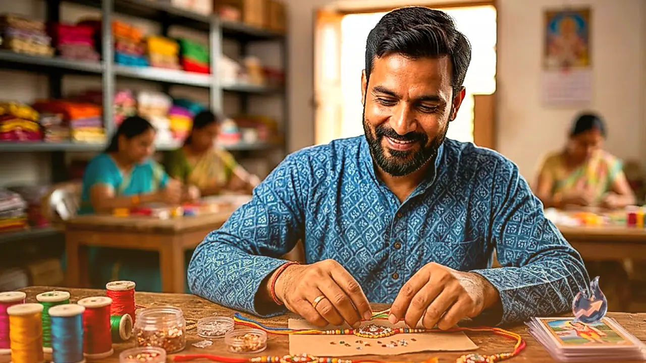 Promoting Communal Harmony in Bhilwara: Chand Mohammad Keeps Alive Three-Generation Tradition of Handcrafting Mica Rakhis for Rural Sisters