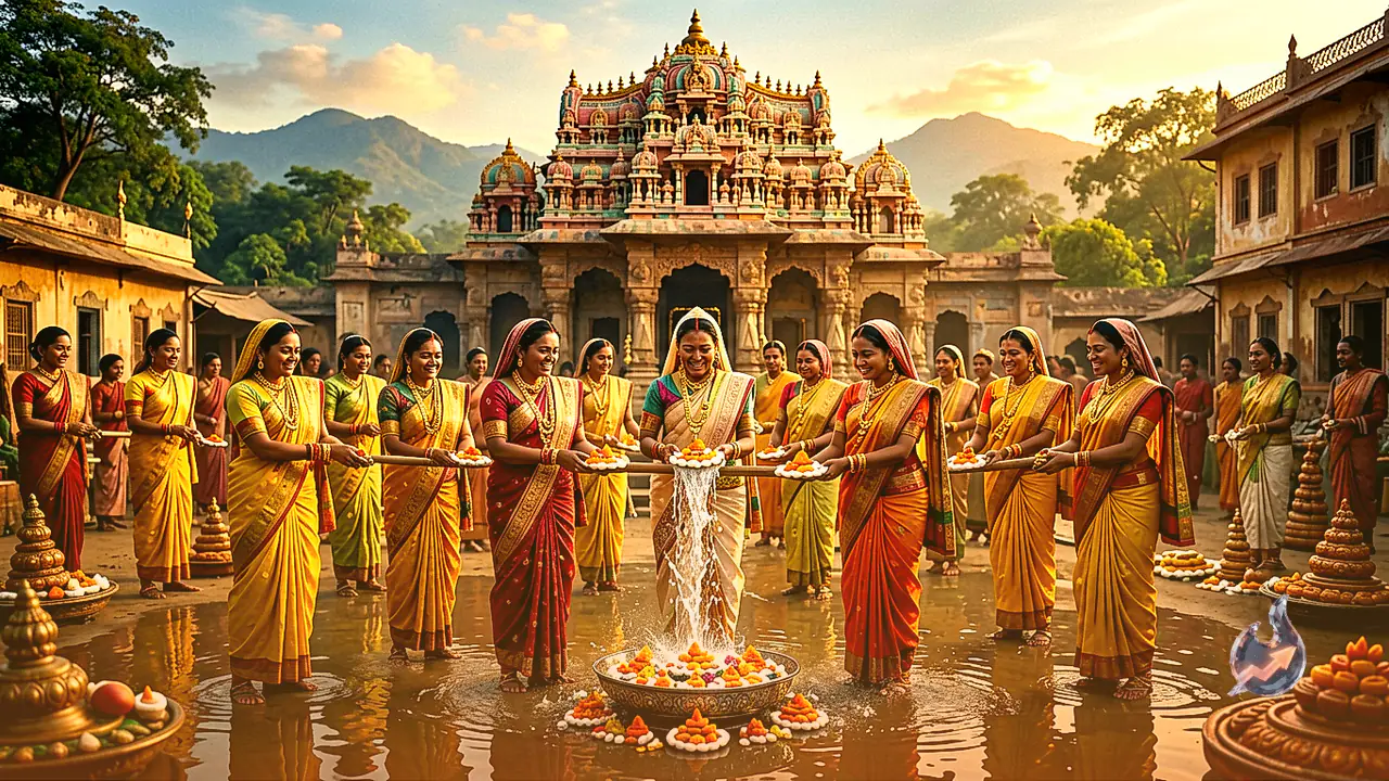 भीलवाड़ा में 51वीं भव्य कावड़ यात्रा संपन्न, 151 कावड़ियों और 51 महिलाओं ने हरणी महादेव मंदिर में किया जलभिषेक