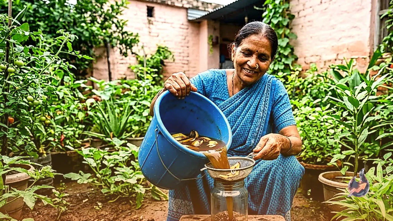 Gardening Trend in Bhilwara: How to Turn Banana Peels into a Nutrient Rich Organic Liquid Fertilizer for Healthy Plants