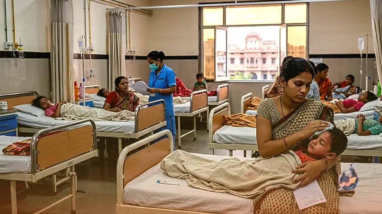 Bhilwara Records 13-Degree Gap Between Day And Night Temperatures As Viral Illnesses Surge