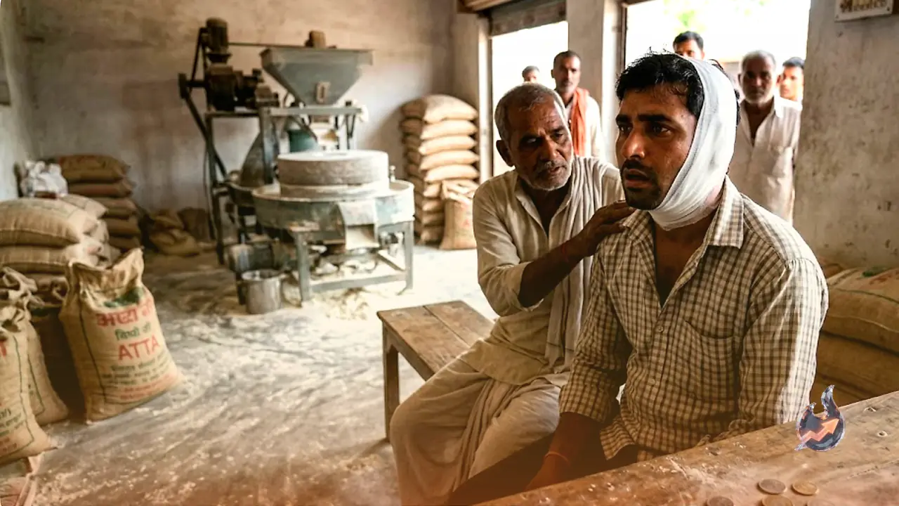 Bhind Shocked As Flour Mill Operator Bites Off Customer's Ear Over 5 Rupees Dispute