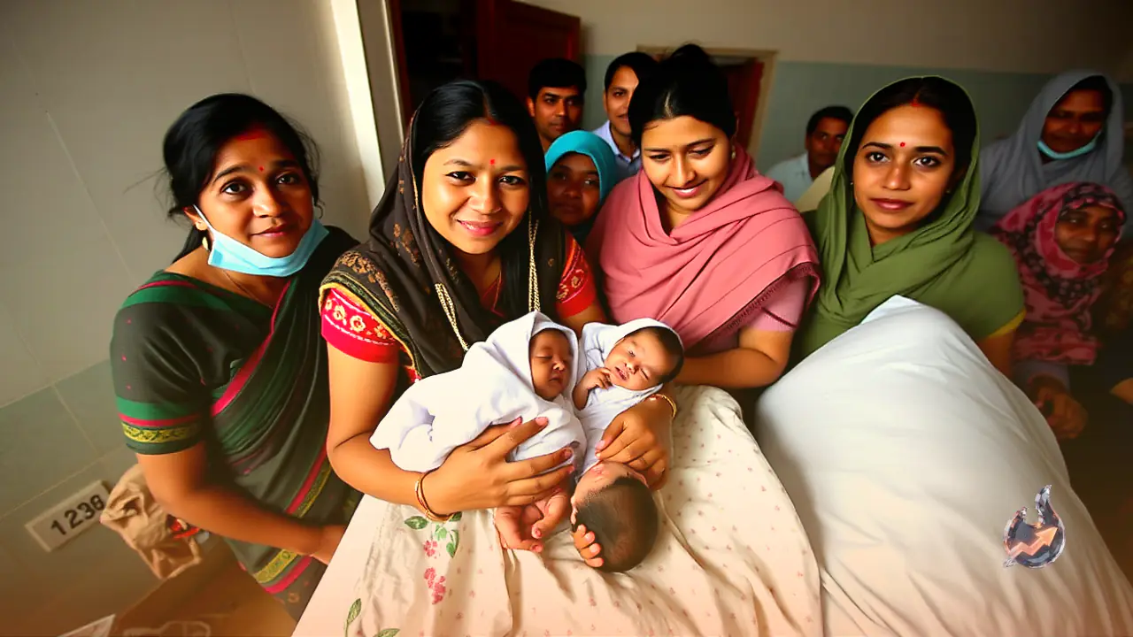 Bhojpur Woman Gives Birth to Triplets in Her First Delivery at Arrah Hospital