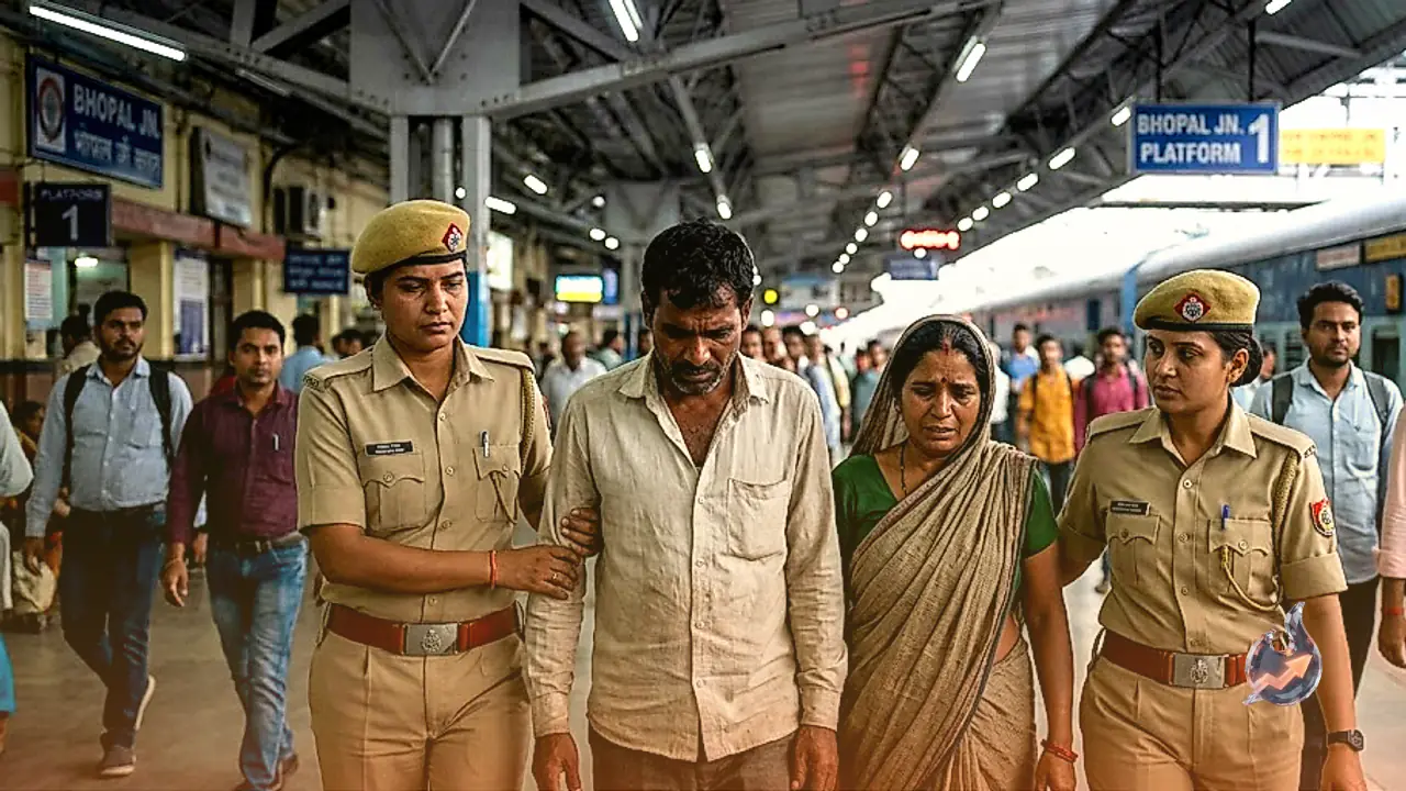 Driven by Poverty, Parents Abandon 1-Month-Old at Bhopal Station; Arrested After Returning to Check on Her