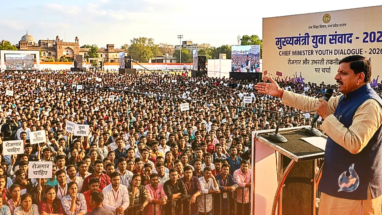 Bhopal's Lal Parade Ground to Host 20,000 Youths as Chief Minister Mohan Yadav Leads Direct Employment Dialogue