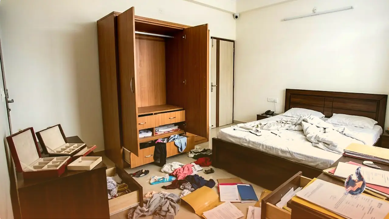 Burglars Struck the Bhopal Home of Twisha Case Accused Giribala Singh While She Sat in Jail, CCTV Shows