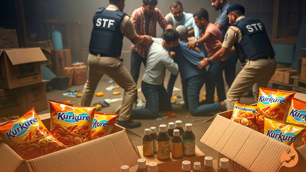 Snacks On Top, Banned Cough Syrup Below: Bhopal STF Smashes Drug Racket, Nabs 5 More As Total Arrests Hit 15