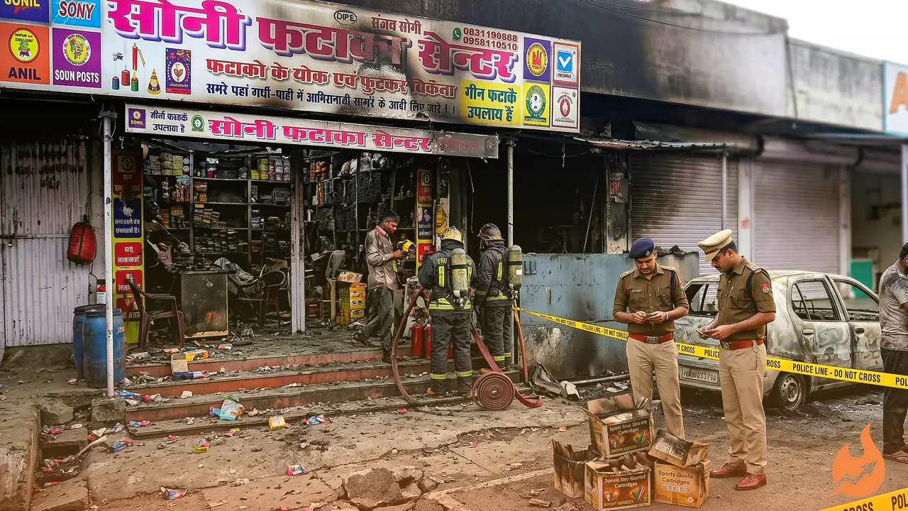 Bhopal Firecracker Warehouse Blaze Reopens Market-Shifting File, Triggers Tighter Cartridge Distribution Rules