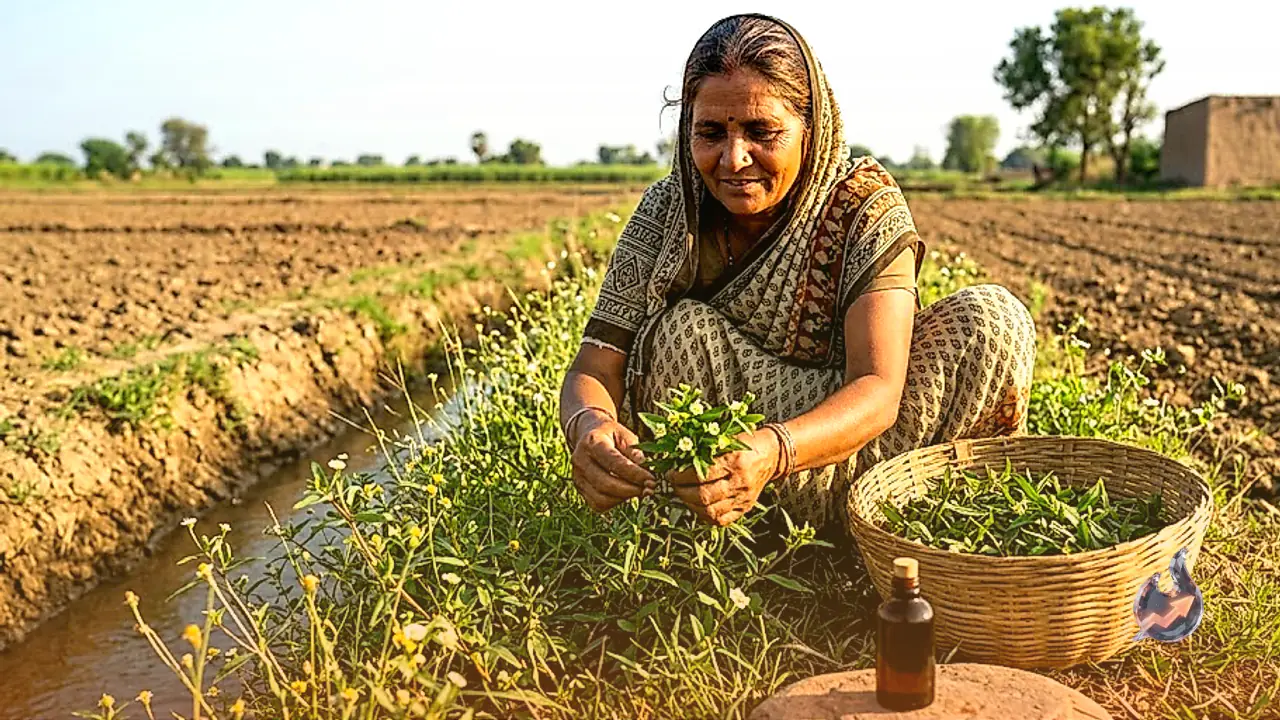 This Overlooked Wild Plant Could Stop Hair Fall and Premature Greying, Says Ayurveda