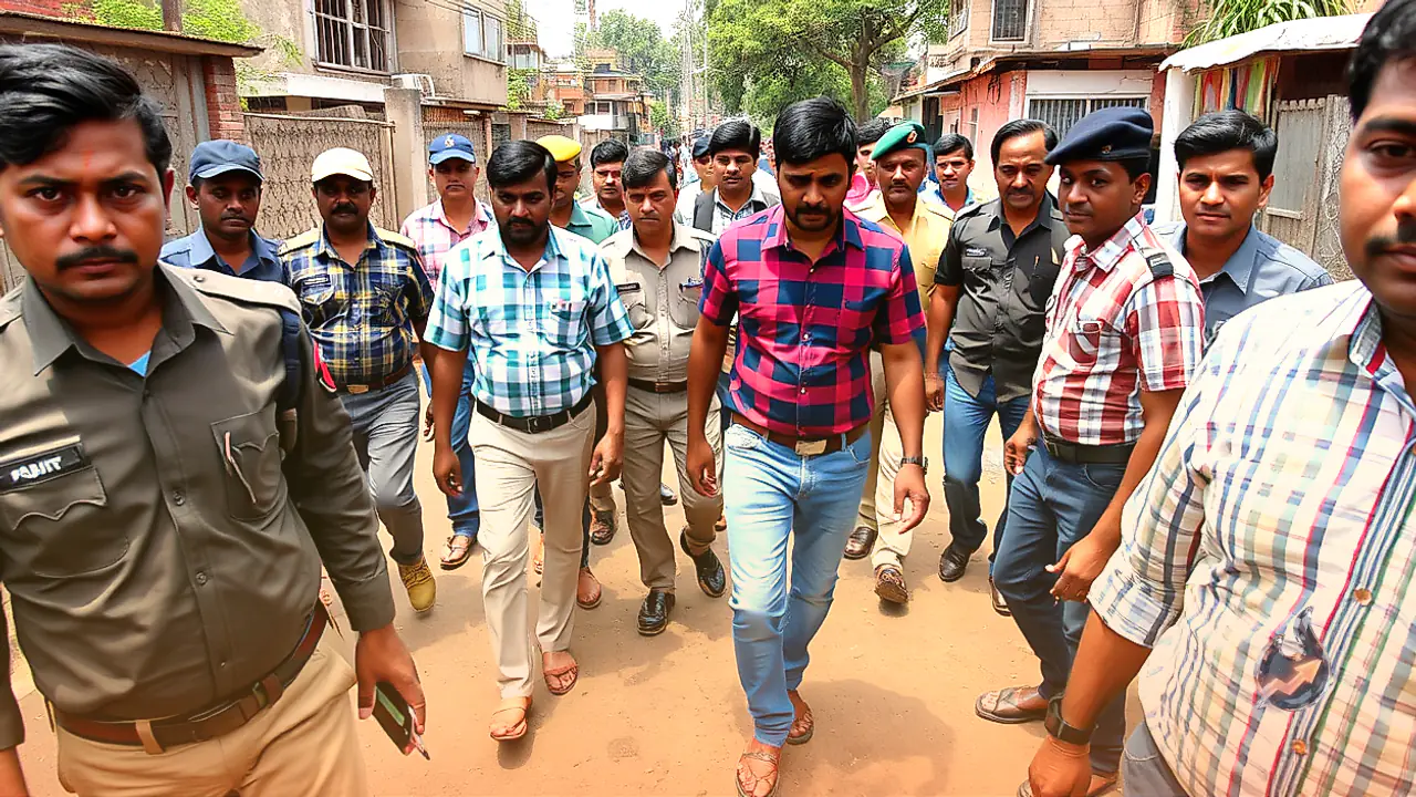 Bhubaneswar Nayapalli Assault Accused Shot in Leg and Arrested After 48-Hour Manhunt