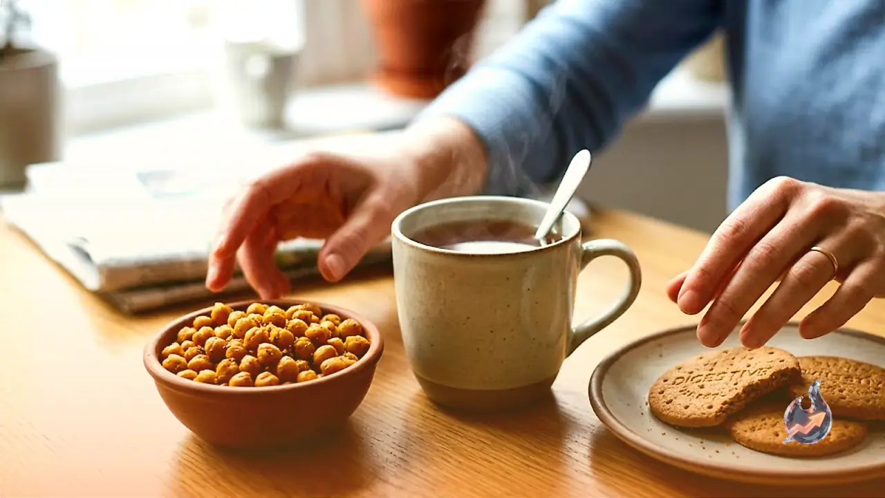 Roasted Chickpeas or Cookies: What You Should Really Pair With Your Morning Tea