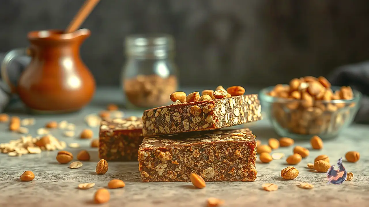 Make Healthy Chocolate Bar at Home with Roasted Chana and Oats for Instant Energy