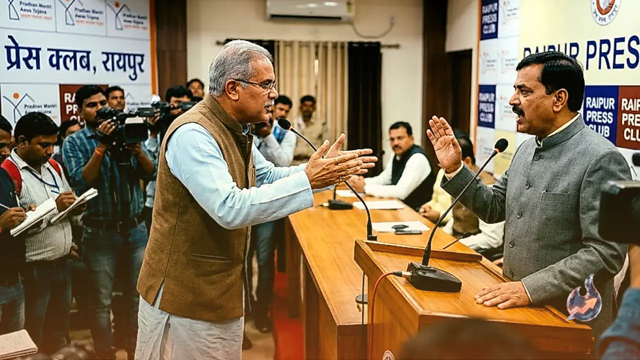 भूपेश बघेल और विजय शर्मा के बीच रायपुर में आर-पार की बहस, पूर्व मुख्यमंत्री ने मानी चुनाव हारने की वजह