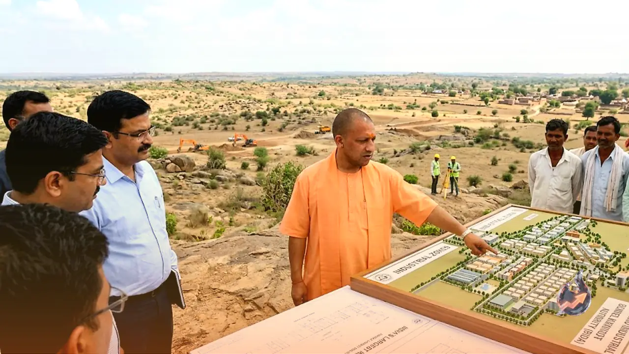 Yogi Adityanath Announces Plans to Develop India's Largest Industrial City in Bundelkhand Under BIDA