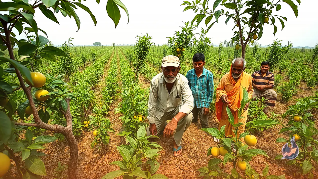 Bihar Farmer Turns Tiny Plot into Green Venture with 17 Lemon Varieties Yielding Over ₹1 Lakh Annually