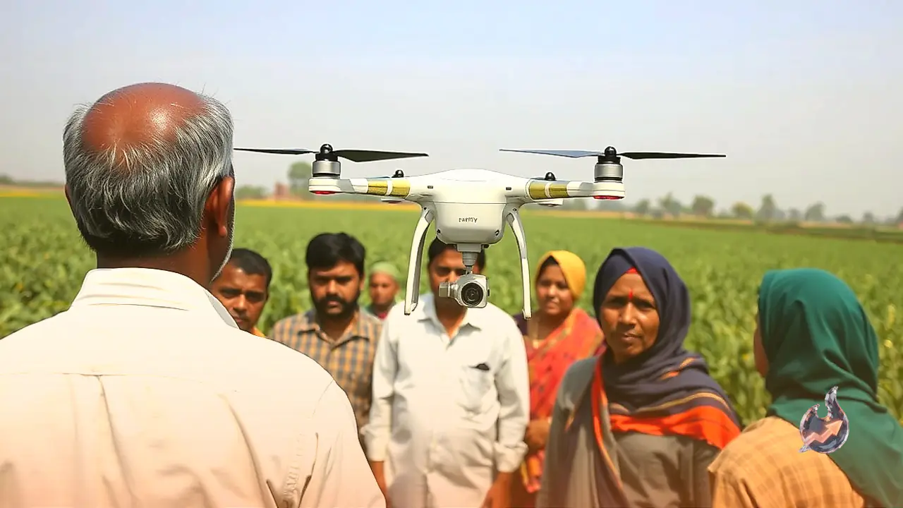 बिहार के मधुबनी में आधुनिक तकनीक से खेती को बढ़ावा, सात चिन्हित प्रखंडों में आधी कीमत पर होगा फसलों पर ड्रोन स्प्रे