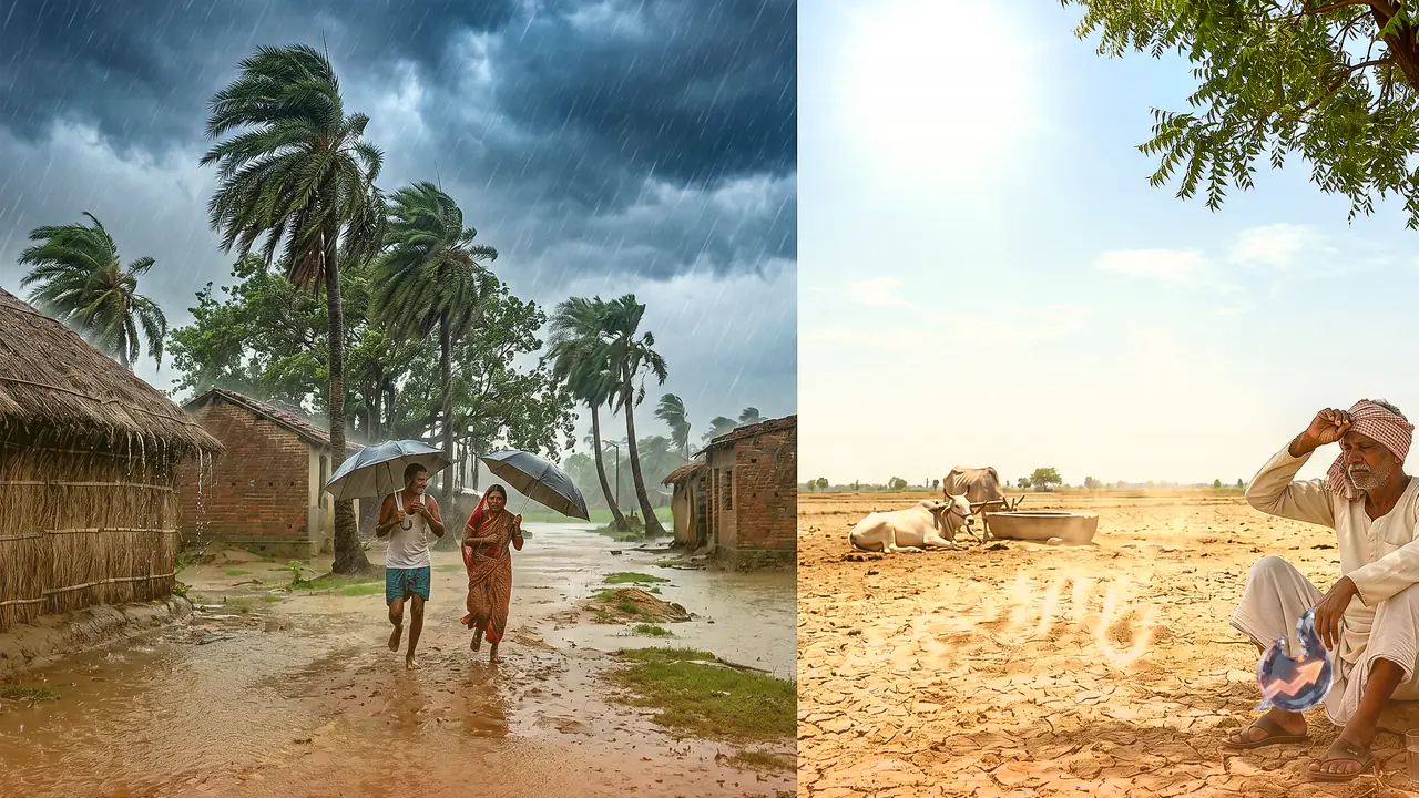 Bihar's Split Weather: Storms and Heavy Rain Batter the North While the Southwest Bakes Above 42 Degrees