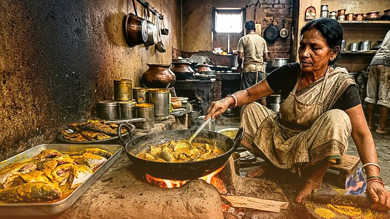 Inside 150 Year Old Maangu Hotel in Patna Where Rohu Fish is Prepared Using Traditional Methods