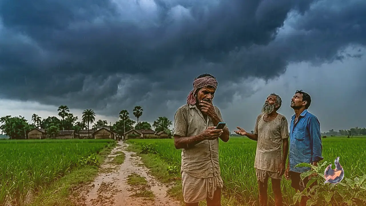 Heavy Rainfall Alert Across 30 Bihar Districts: Orange Warning for West Champaran and Gopalganj