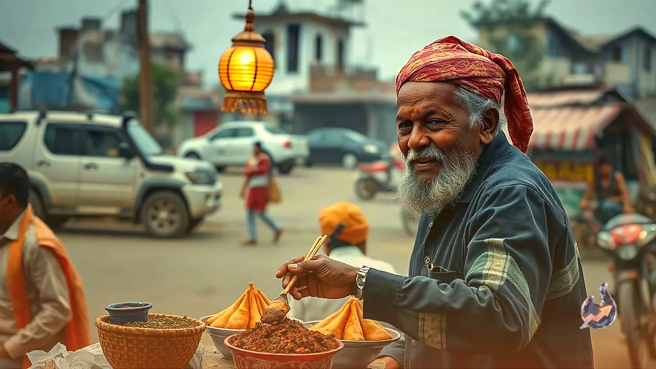 Bihar Snack Vendor Ambika Rai Sells 2-Rupee Samosas for 23 Years with Homemade Spices and Zero Garlic