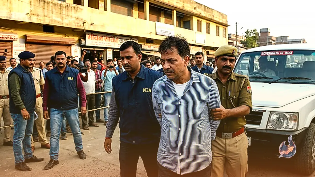 NIA Nabs Key Fugitive Bhairav Tripathi in Muzaffarpur AK-47 Illegal Arms Trafficking Probe