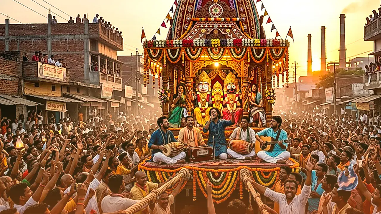 बिहार के बेगूसराय में उमड़ा आस्था का महासागर, जगन्नाथ रथ यात्रा ने तोड़े रिकॉर्ड