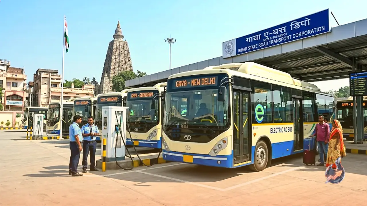 Gaya set to get 50 electric AC buses and 22 new interstate routes under Bihar's e-bus push