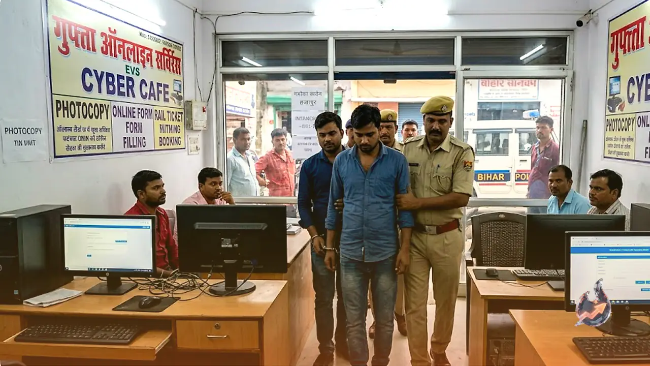 Bihar's Hajipur Emerges as Key Link in Maharashtra TET Paper Leak, Three Detained at Cyber Cafe