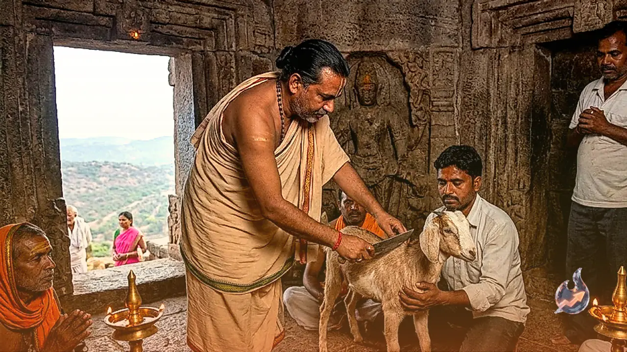 बिहार के कैमूर में 600 फीट ऊंचे पहाड़ पर स्थित मुंडेश्वरी मंदिर में बिना खून बहाए चढ़ाई जाती है पशु बलि