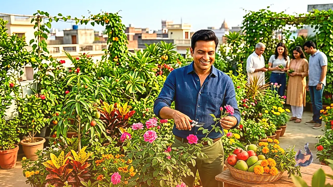 बिहार के नरेंद्र सिंह ने अपनी छत को बनाया हरा-भरा बगीचा, दूर-दूर से टिप्स लेने आ रहे लोग