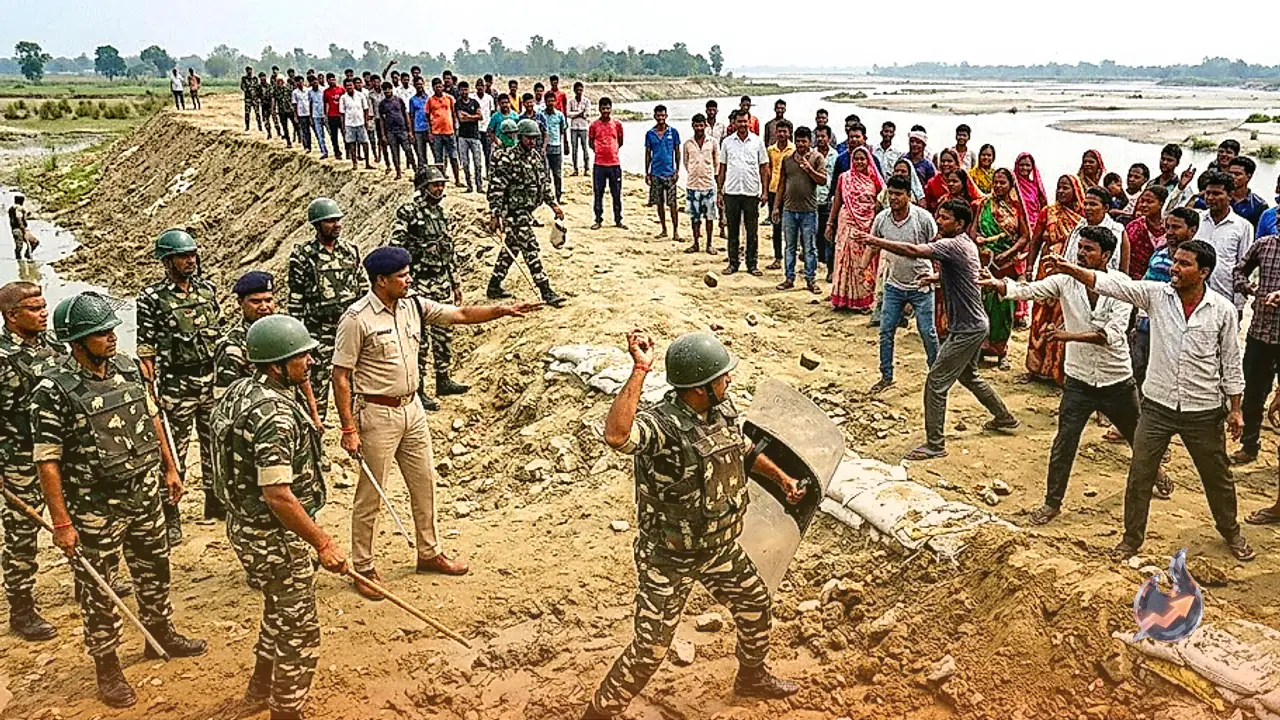 Unrest Erupts Along Bihar Border as Nepalese Villagers Stone SSB Patrol Team in Disputed Susta Region