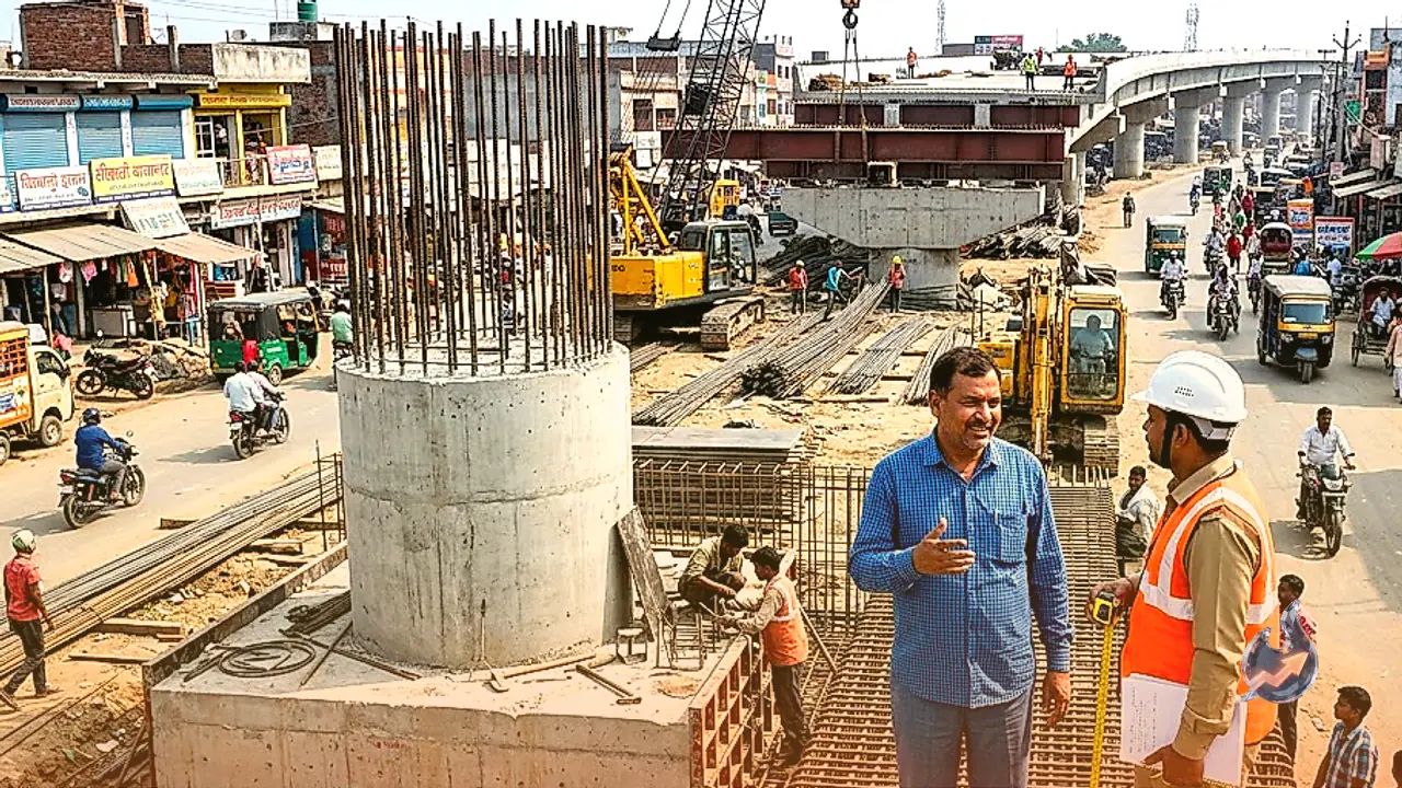 New 4-Lane Flyover in Supaul: Simrahi Bazaar to Get 2-Kilometer Bridge to Ease Traffic Congestion