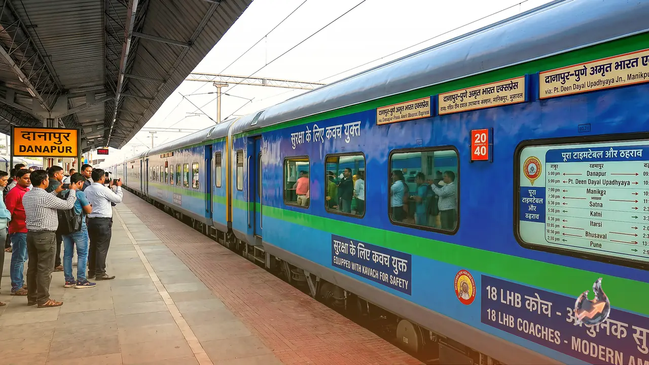 बिहार को मिली एक और अमृत भारत एक्सप्रेस: दानापुर से पुणे तक का सीधा सफर, जानें टाइम टेबल और हर ठहराव
