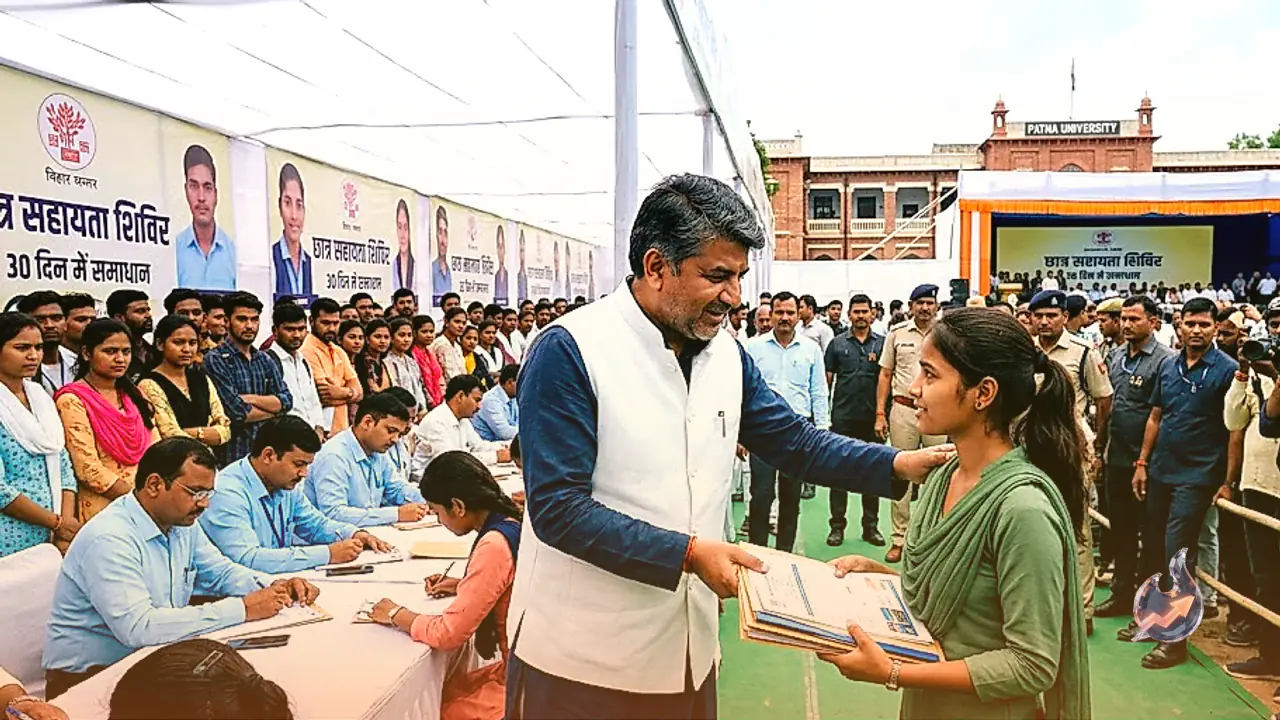 Bihar CM Samrat Chaudhary Launches Student Support Camp with 30-Day Resolution Window