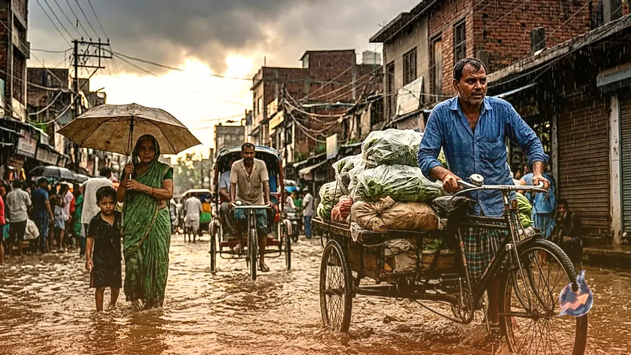 Monsoon Intensifies Across Bihar: Heavy Rain, Thunderstorm and Lightning Warnings Issued for Multiple Districts