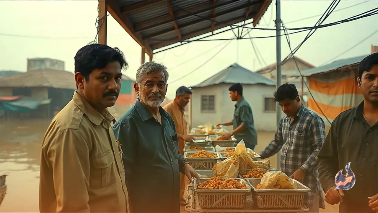 बिहार में बाढ़ का प्रकोप: सीएम सम्राट चौधरी ने वैशाली और सारण में संभाला मोर्चा, खुद परोसा खाना